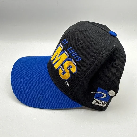 Vintage St. Louis Rams Sports Specialties Laser Shadow Snapback Hat